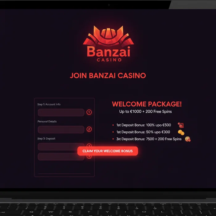 Banzai Casino Signup